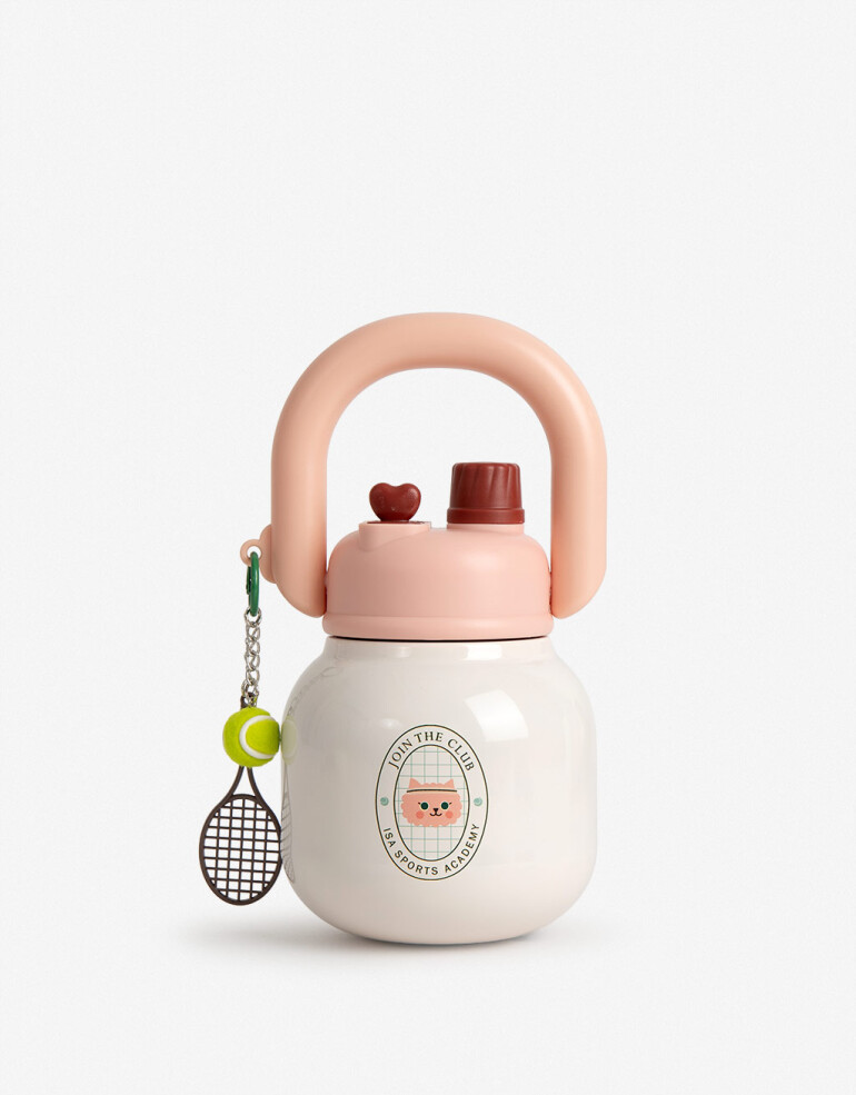 Artículos cocina Botella Térmica Estampada Con Charm. - Combinacion Tricolor