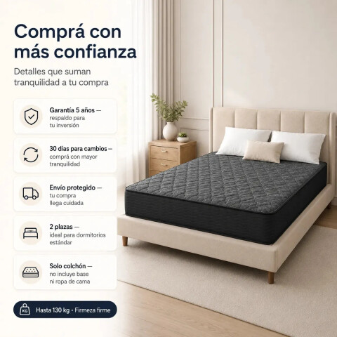 Colchón Linde Zafiro 2 Plazas Colchón Linde Zafiro 2 Plazas