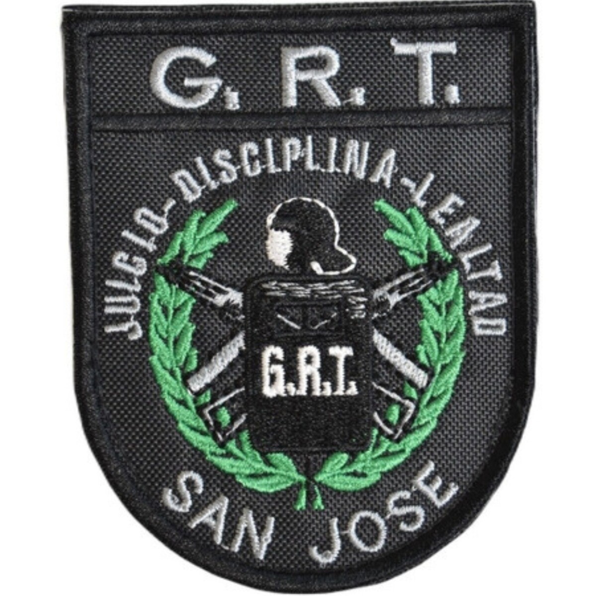 Parche bordado GRT Departamentos - San José 