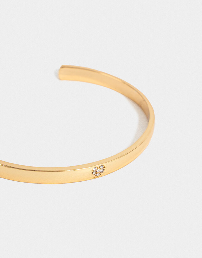 Brazaletes Bañada en Oro Brazalete Bañado En Oro - Dorado