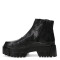 Botas de Mujer Miss Carol NING de cuero con elástico Negro