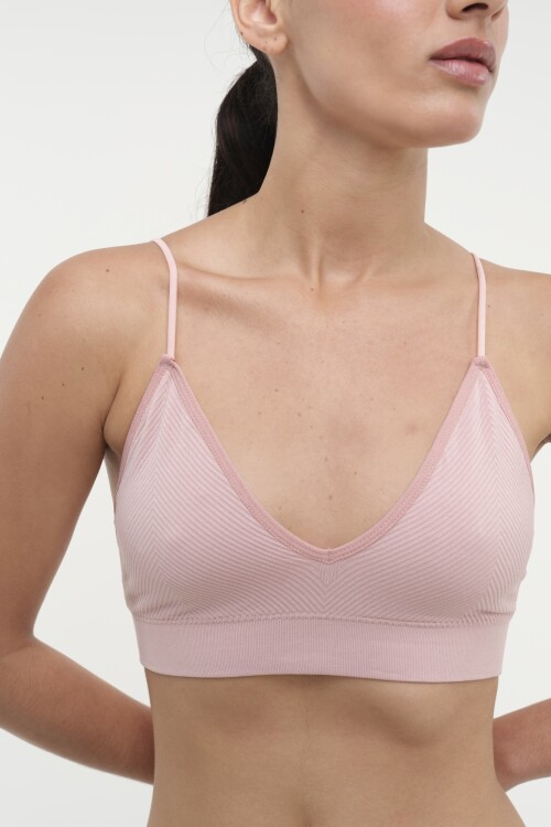 Bralette Palmer Rosa