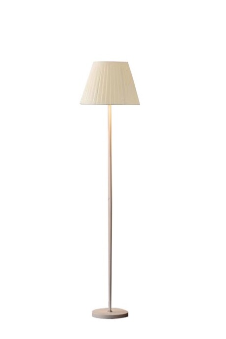 Lámpara De Pie Con Pantalla De Tela Lámpara De Pie Con Pantalla De Tela