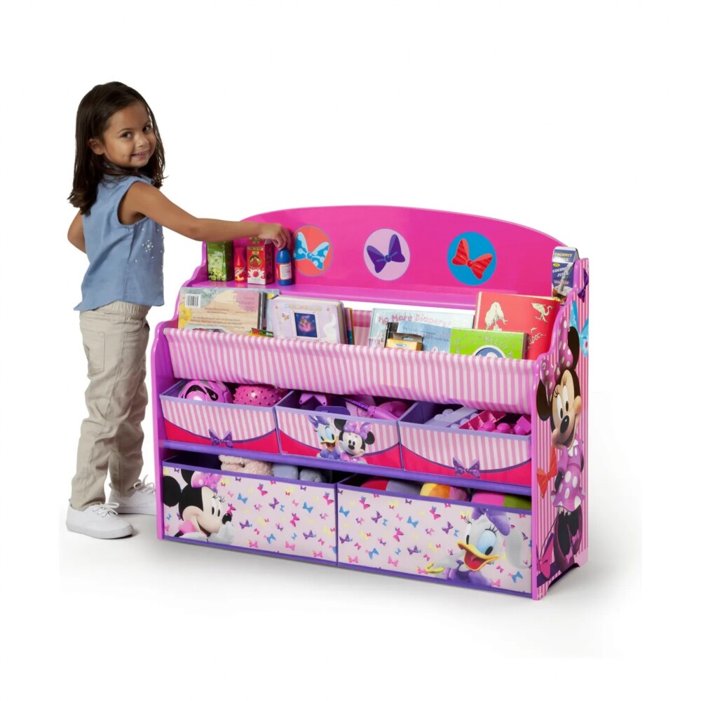 Organizador De Libros Y Juguetes - Disney Minnie Organizador De Libros Y Juguetes - Disney Minnie