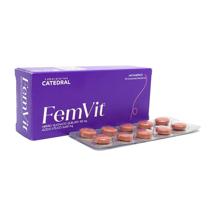 FEMVIT CJ X 30 COMP. REC. única