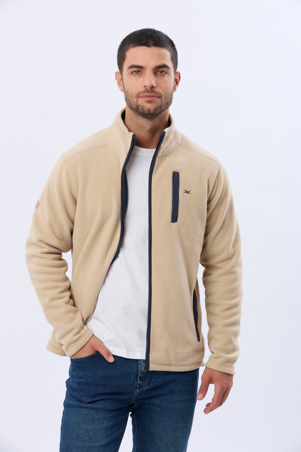 CAMPERA POLAR DE ABRIGO Beige
