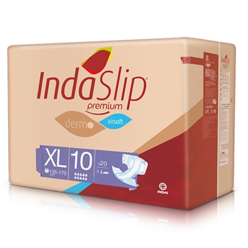 Pañales de Adulto Indaslip Premium Plus XL10 X20