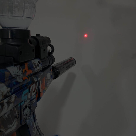 Pistola Hidrogel C/laser Semi Automática 5000 Balines Skull