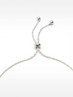 Pulsera Esfera Con Cristales - Acero Inoxidable plateado