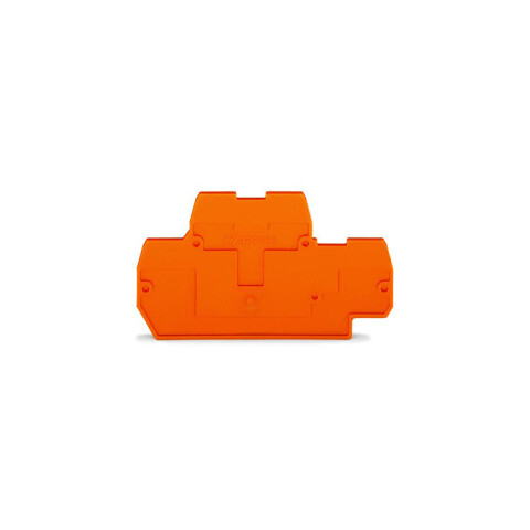 Tapa para borne de doble piso 2,5mm² gris WG1560