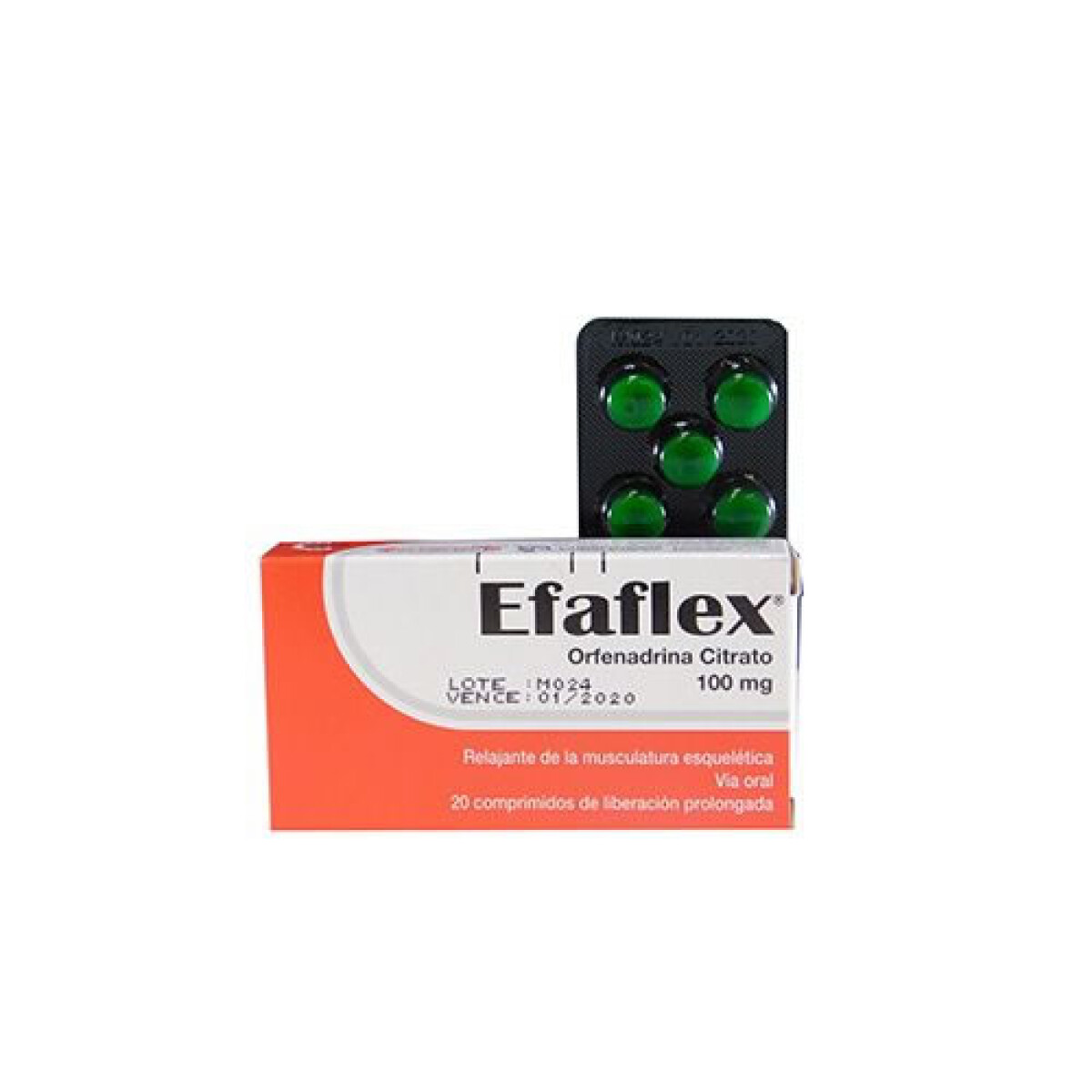 Efaflex 20 Comprimidos 