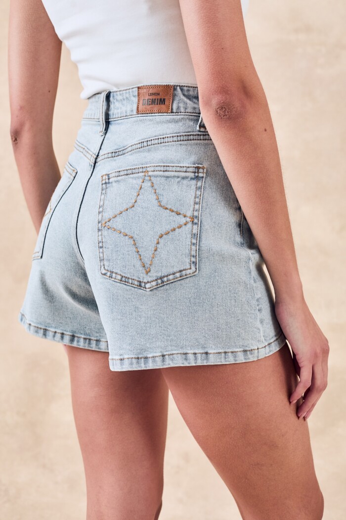 Short Estrellas Denim