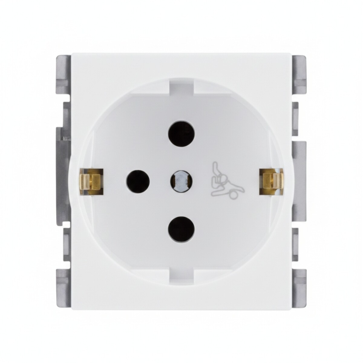 Módulo Schuko 2P+T 16A Ateneo Blanco 