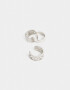 Bijou Cuff Set De Earcuffs - Plateado