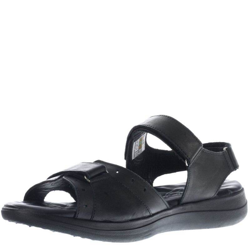 Sandalias de Mujer Freeway Casual c/Velcro Negro