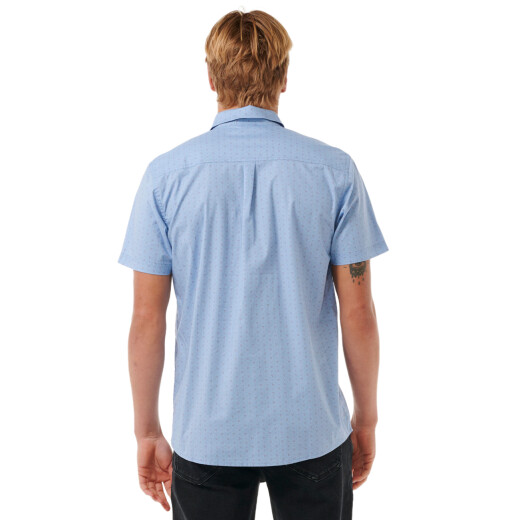 Camisa Rip Curl Micro - Celeste Camisa Rip Curl Micro - Celeste