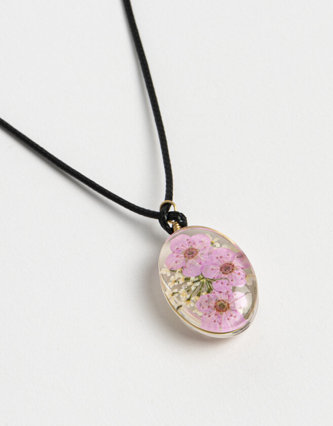 Chokers Flores atrapadas Chockers - Dorado