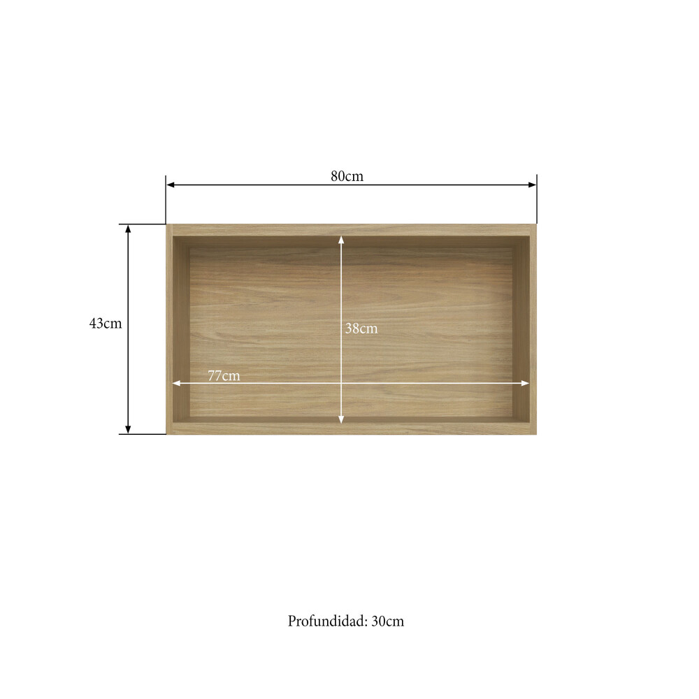 AEREO MDF BLANCO FRANCINE