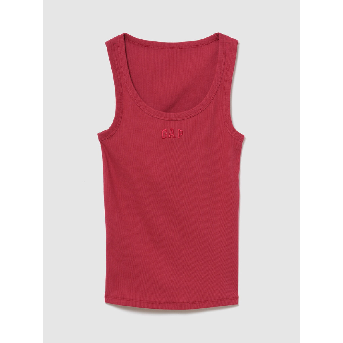 FRCH SL COTTON 2X2 LOGO TANK - CHAKRA RED 