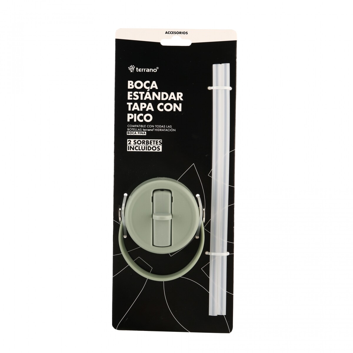 Repuesto Tapa C/Pico Para Botella 950 ML - Oliva 