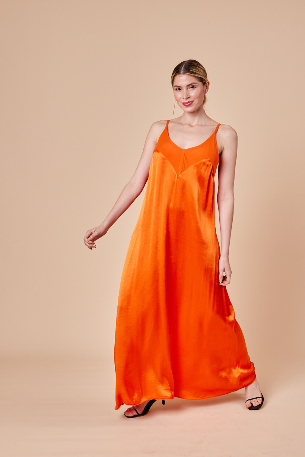 VESTIDO EVANGELINA Naranja