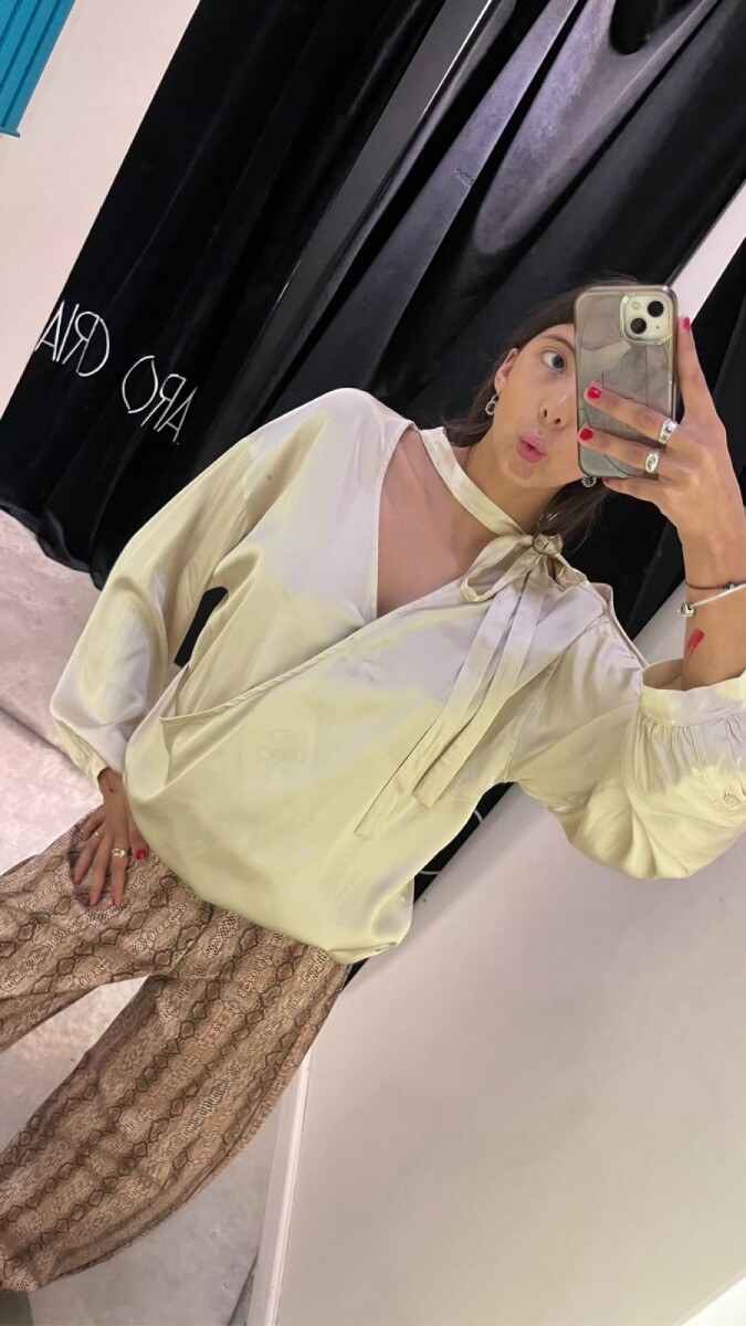 Blusa Anor - BEIGE 