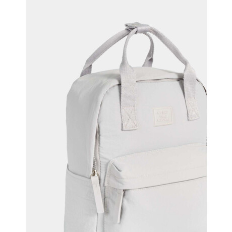 Mochila Urbana No Bad Vibes Allowed Gris Claro