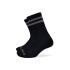 Socks Thin Stripe Crew - Unisex White/multi
