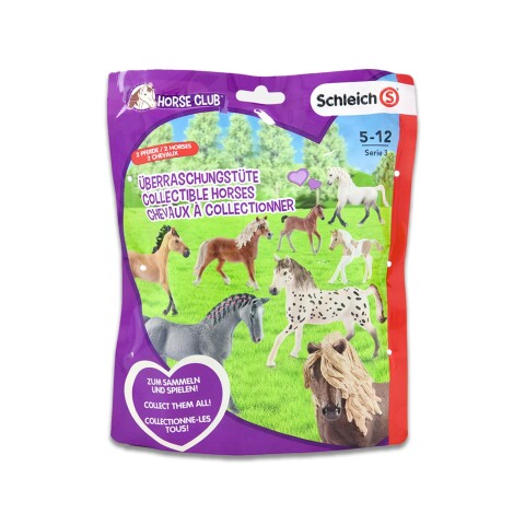 Schleich Set X2 Caballos Sorpresa Blind Bag Figura Juguete Schleich Set X2 Caballos Sorpresa Blind Bag Figura Juguete