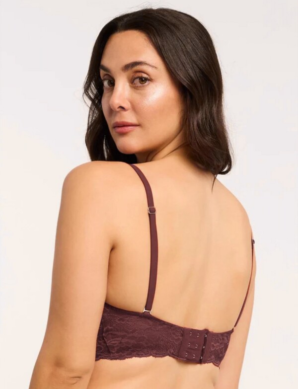 Bralette Like A Butterfly CHOCOLATE