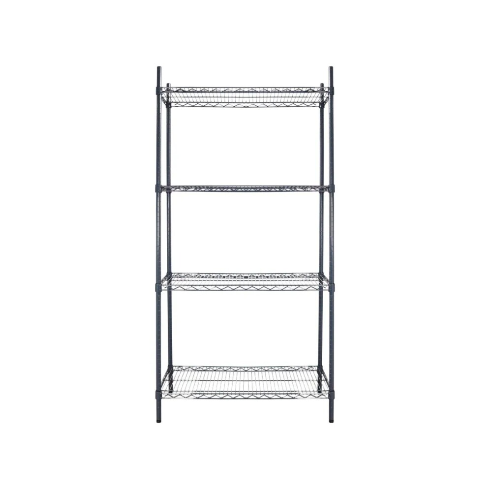 Estanteria de 4 Estantes de Metal 91 x 46 x 180 cm Estanteria de 4 Estantes de Metal 91 x 46 x 180 cm