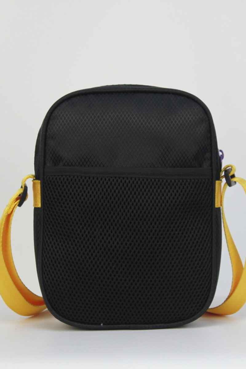 Morral clásico doble cierre Lakers - NBA Negro