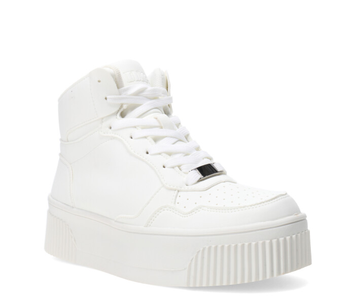 Championes de Mujer Miss Carol HEN tipo bota Blanco