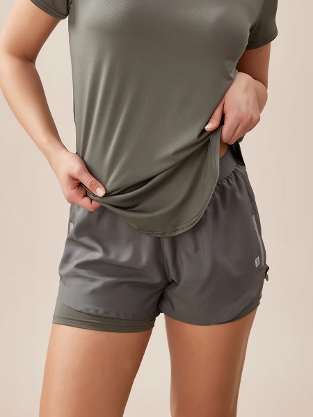 SHORT SWITZER GRIS OSCURO