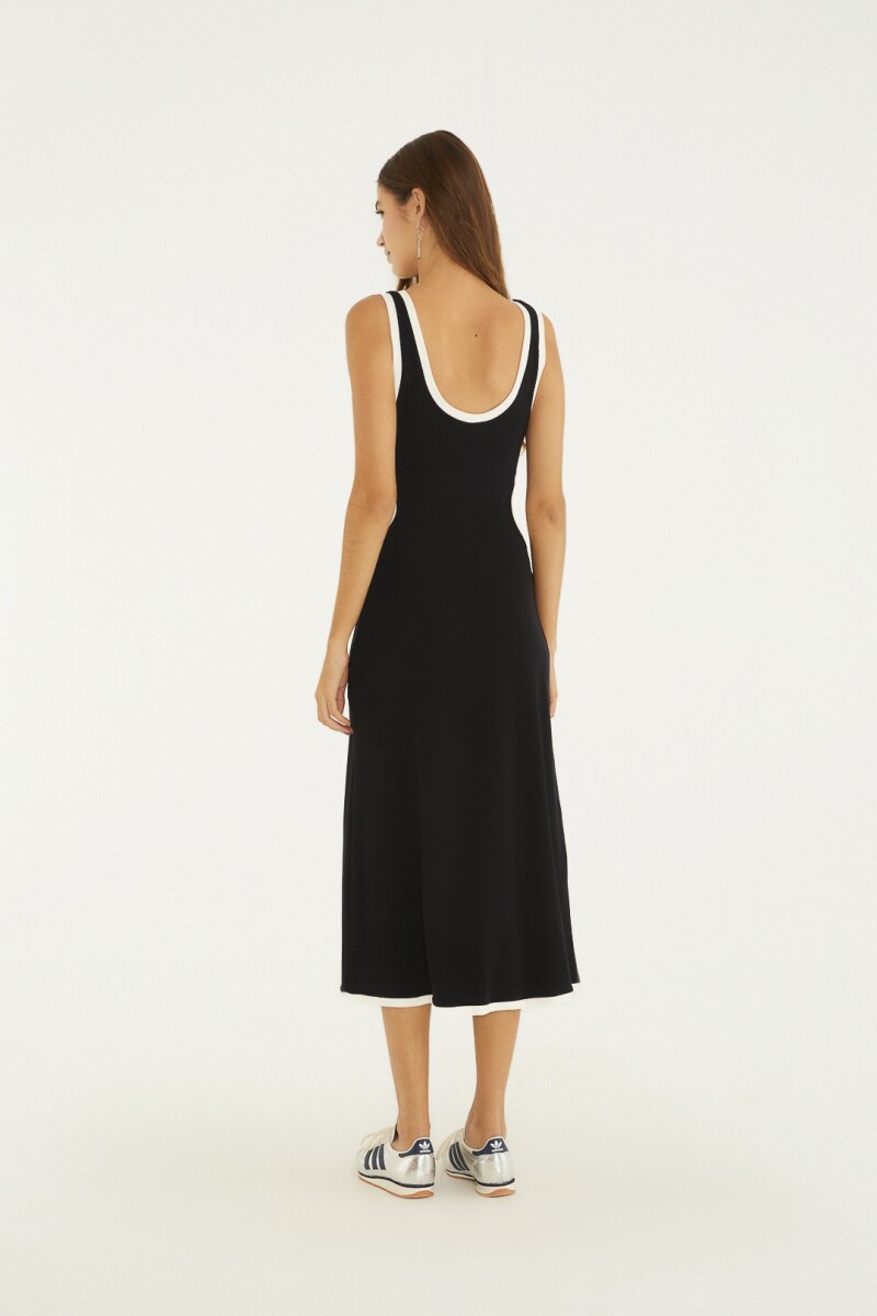 VESTIDO CUT OUT Negro