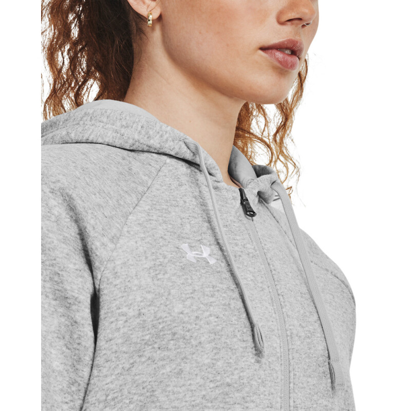 UA Rival Fleece FZ Hoodie-GRY GRY-012
