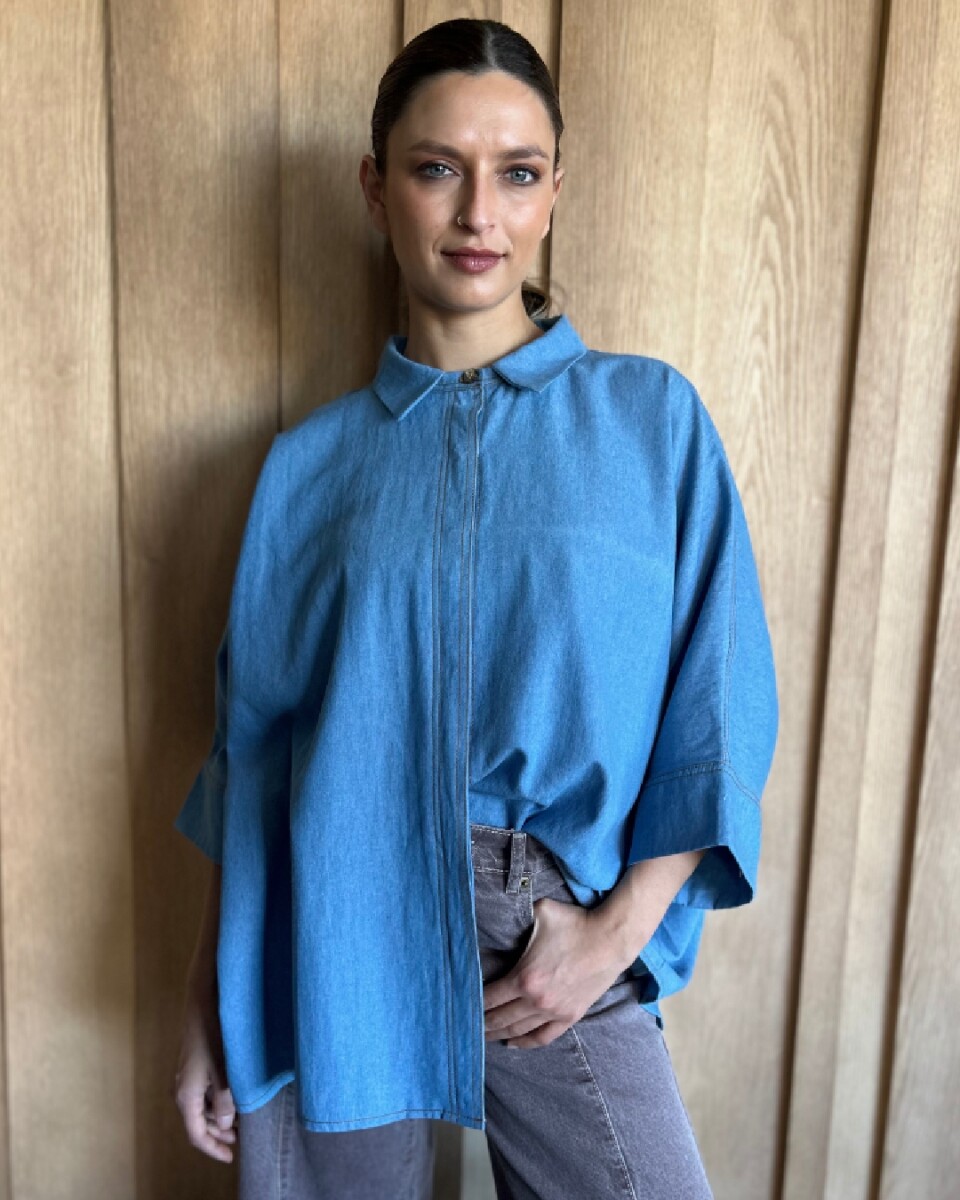 Camisa Tuna - Denim Celeste 
