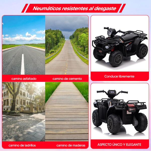 Cuatriciclo Electrico A Bateria Infantil Bjjc915 Outlet OLT CUATRICILO ELECTRICO BJJC915