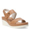 Sandalias de Mujer Lady Confort BORGER con plataforma Tan