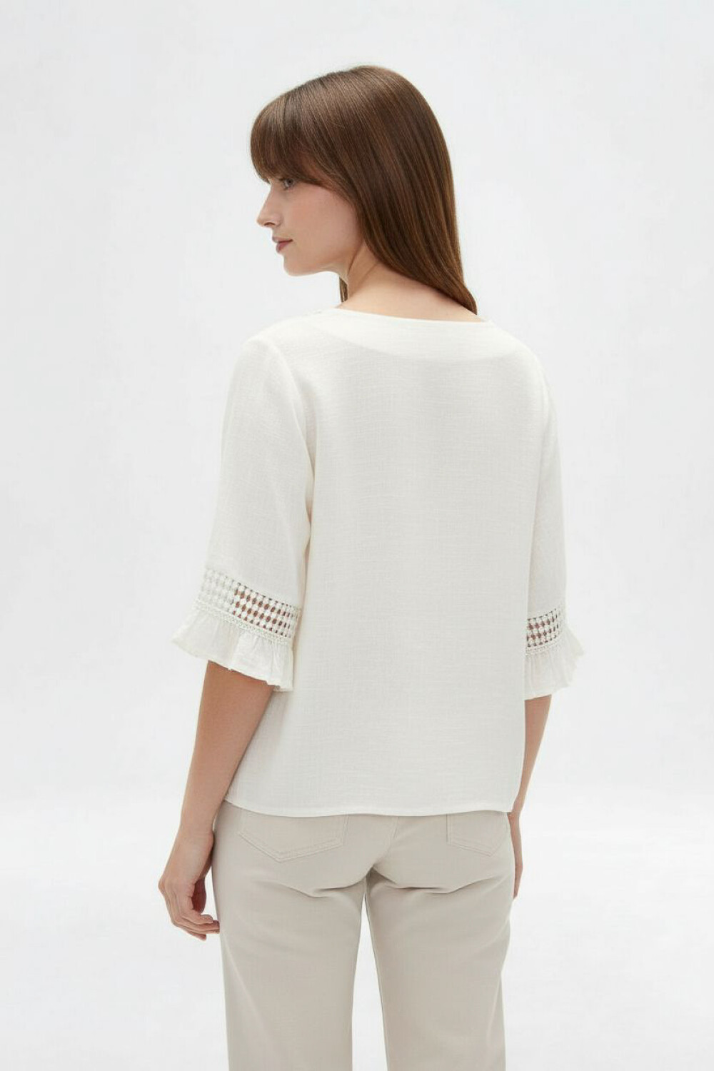 Blusa Surnia Marfil / Off White