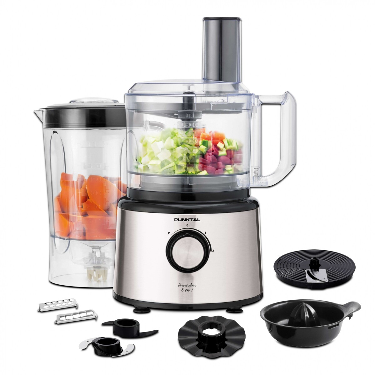 MULTIPROCESADORA PUNKTAL INOX. MOD. PK-MP 12 