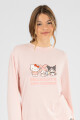Pijama hello kitty hacci Rosado