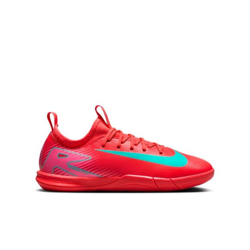 Championes de fútbol Jr Zoom Vapor 16 Academy de Niños Rosado