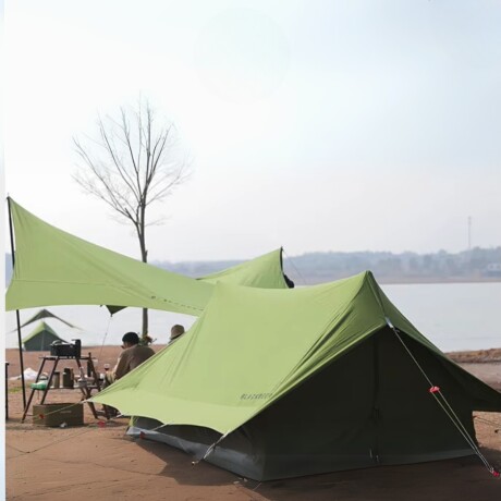 Carpa canadiense Nest para 4 personas - Blackdeer Verde