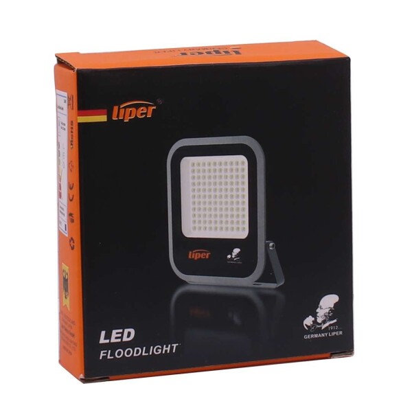 Foco Led 20W Liper IP66 Exterior Interior Reflector Luz Fria Variante Color Negro