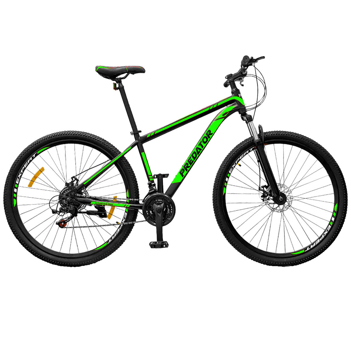 Bicicleta Montaña Expert Predator R27.5 Freno Disco - N-Verde 