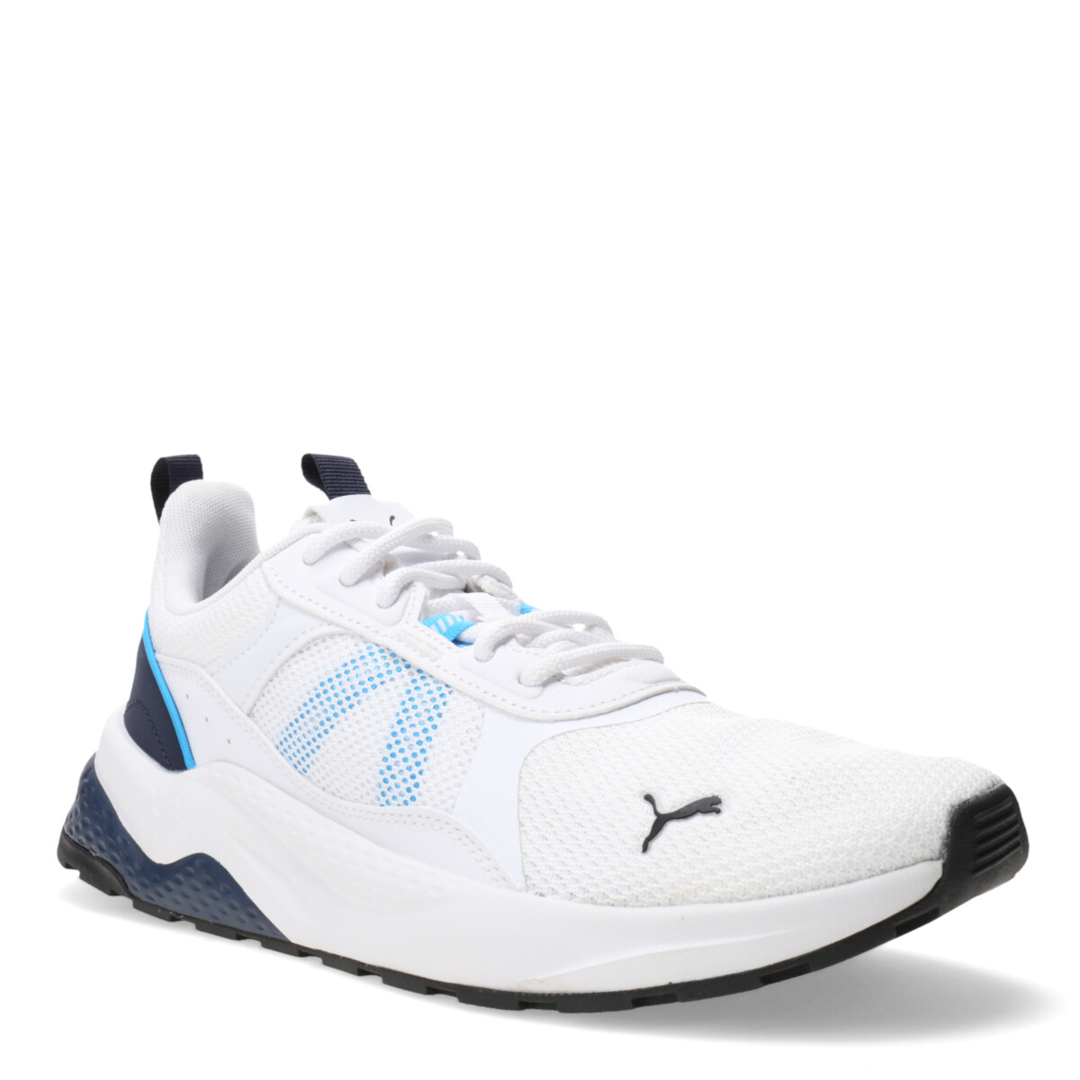 Championes de Hombre Puma Anzarun 2.0 Puma - Blanco - Azul - Azul Marino 