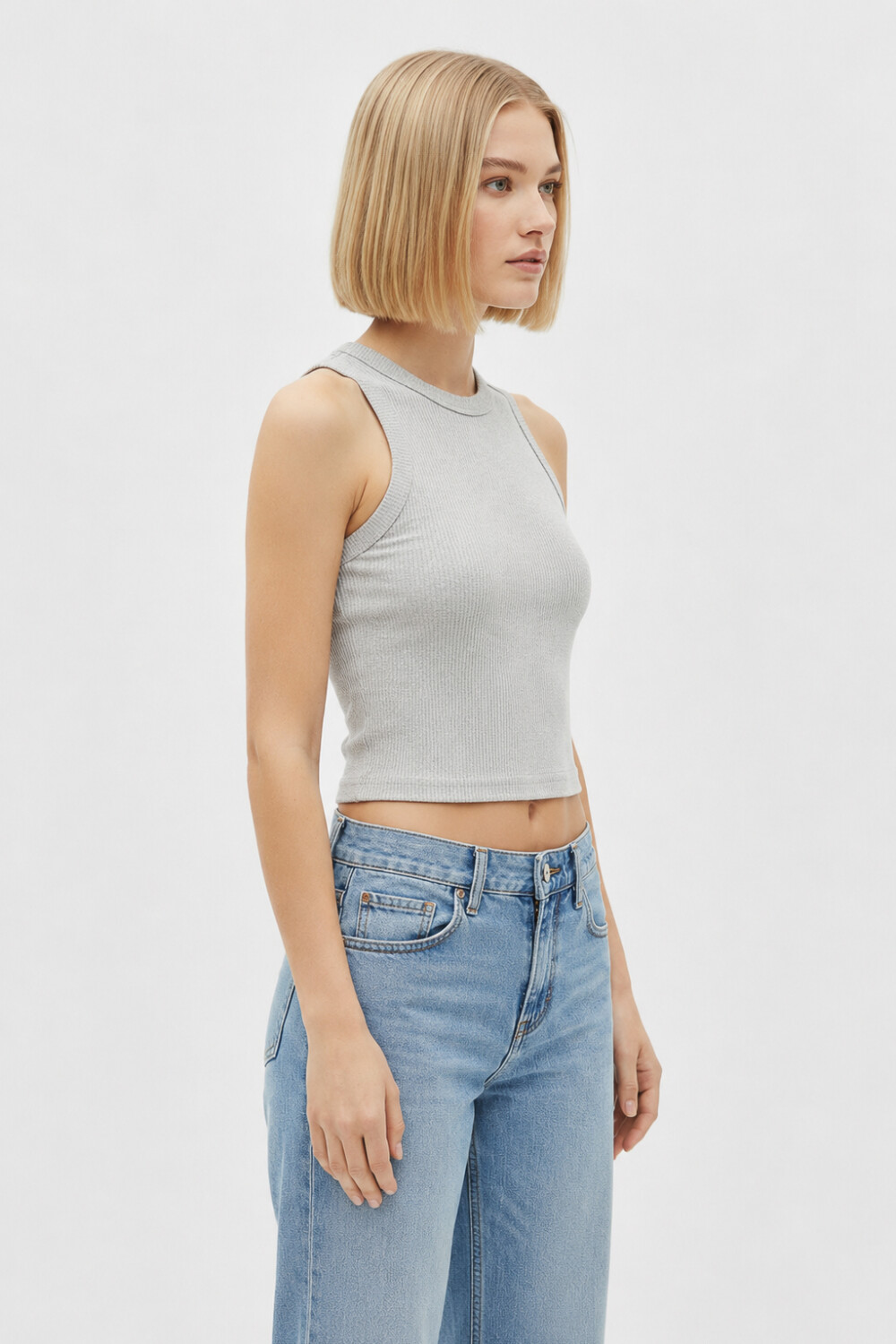 Musculosa Ceepi Gris Melange