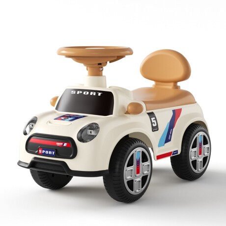 Buggie Coupe COOPER, luces y sonido BEBESIT BLANCO