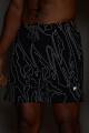 Short The 5 One Short (Lined) Hombre Black Vision Wave Reflective